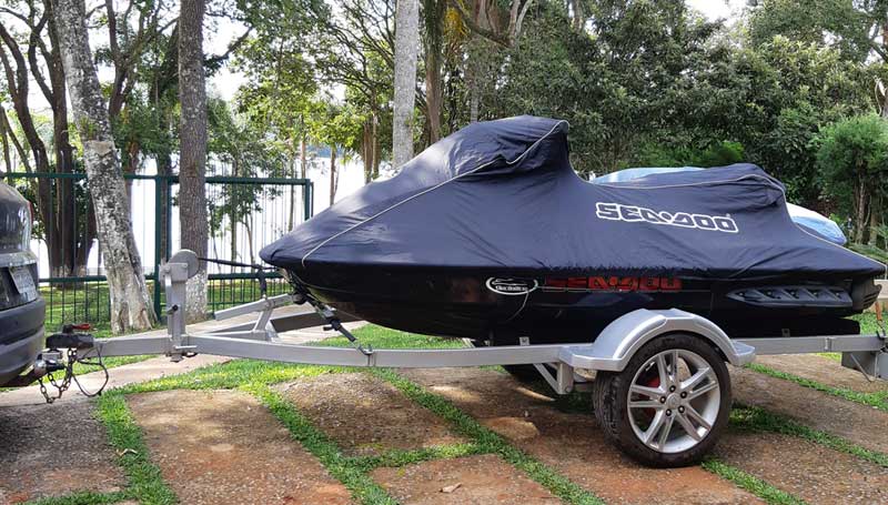 jetski reboque viagem